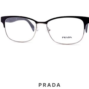 2pc Prada VPR 65R Women's Eyeglasses. Made In Italy